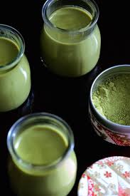 Panna Cotta Au Lait De Coco Et The Matcha Recette The Matcha Recettes De Cuisine