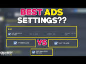 BEST ADS SETTINGS IN COD MOBILE? | Tap To ADS VS Hold to ADS VS ...