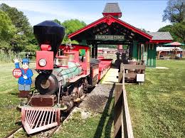 Steam Train Theme Park Western Theme Native American Dance