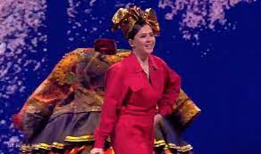 Russia sergey lazarev from russia releases russian version of 'scream' Eurovision 2021 Viewers Distracted By Russia S Entry What S Hiding In That Dress Tv Radio Showbiz Tv Express Co Uk