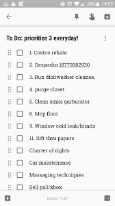 However, things started to go wrong when you kept adding tasks to your list, and finally your task more productivity tips. What S On Your Daily To Do List Quora