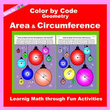 Find The Area And Circumference Of Circles By Using Geometry Formulae 20 Problems Total Each Set Has 10 Probl Learning Math Math Activities Geometry Formulas