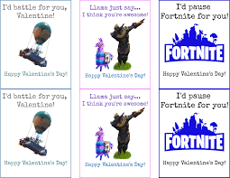13th birthday parties free birthday 30th birthday birthday ideas baby shower cupcake toppers party needs printable party banners party invitations. The Procrastinating Mommy Fortnite Valentine S Day Cards Free Printable Fortnite Valentines
