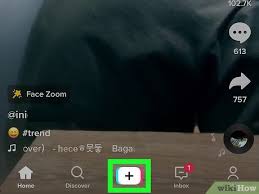 Tap the + icon in the bottom center of the screen to create a new video. How To Add Stickers To Tiktok Videos On Iphone Or Ipad 9 Steps