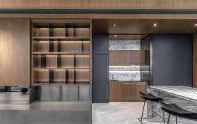 open concept kitchen and living room