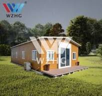 In Stock Modern Slope Roof Prefab House Customizable Design ...