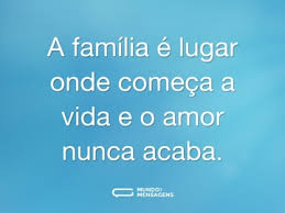 Resultado de imagem para mensagem de amor as familias