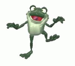Rain Dance Frog Gif Raindance Frog Along Discover Share Gifs Dancing In The Rain Frog Gif