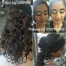 bridal hair makeup mosaic salon spa