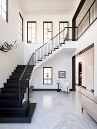 Black And White Combination House Home Stairs Design Home