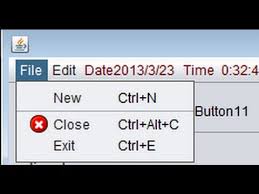 Check spelling or type a new query. Java Prog 11 How To Create Use Jmenubar Jmenuitem Jtoolbar Jseparator In Java Netbeans Ide Youtube