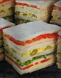 Sandwiches De Miga Simples Y Triples Food Argentina Food Sandwiches