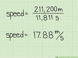 3 Ways To Calculate Speed In Metres Per Second Wikihow