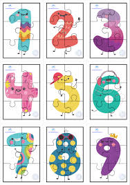 Check spelling or type a new query. Rompecabezas De Numeros Del 1 Al 10 A Colores Y Formas Material Educativo