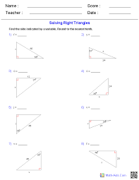 Geometry Worksheets Trigonometry Worksheets Trigonometry Worksheets Triangle Worksheet Geometry Worksheets