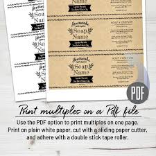 Unique soap label editable templates available for instant download. Paper Stickers Labels Tags Editable Soap Label Template Download And Print Soap Packaging Customize Personalize W Corjl Online Tall Skinny Hand Drawn Design