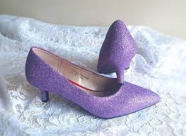 Purple Glitter Shoes Lilac Wedding Shoes Purple Wedding Shoes Lilac Glitter Shoes Glitter Wedding Shoes Lilac Kitten Heel Purple Heels In 2020 Purple Wedding Shoes Glitter Wedding Shoes Glitter Shoes
