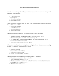 Maybe you're in desperate need of a few suggestions, and if you are then you've come to the right place! Https Www Mingoschools Com Cms Lib Wv02215465 Centricity Domain 1854 7th 20and 208th 20grade 20ela 20quiz 20the 20truth 20about 20binge Watching Pdf