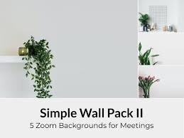 Simple Wall Zoom Background Office Pack Ii For Virtual Etsy House Colors Background Cozy House