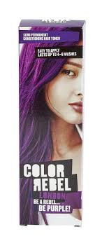 15% of profits are donated to help prevent animal abuse! Color Rebel Hair Colour Purple 100ml