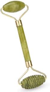 Amazon.com: Rodillo de jade para masajeador facial con jade intercambiable,  rodillo facial de jade 100% natural, terapia antienvejecimiento, elimina  toxinas y reduce la hinchazón, personaliza tu rodillo facial de