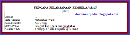 Menghayati dan mengamalkan perilaku jujur, disiplin, tanggungjawab, peduli (gotong royong, kerjasama, toleran, dam. Rpp Matematika Wajib Kelas Xi Semester 2 K13 Revisi 2019 2020 Arsip Pendidikan Update