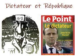A country ruled by a dictator: Dictateur Et Republique Action Francaise