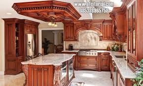 Kitchen set kayu jati antik minimalis. Kitchen Set Mewah Design 2021 Trends Kayu Jati Jepara