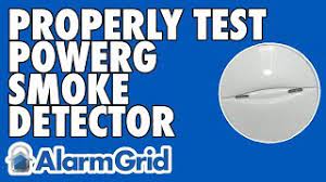 Dsc pg9926 915mhz wireless powerg smoke detector photoelectric smoke detector provides alerts for smoke, tamper. How Do I Properly Test My Powerg Smoke Detector Alarm Grid