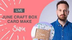 Find your sizzix die cutting flower making range. June Craft Box Cardmaking Ideas With Designer Josh Sizzix Youtube