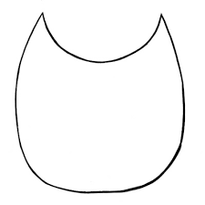 Baby Bib Clipart Black And White Clip Art Library