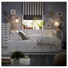 hemnes daybed with 3 drawers 2 mattresses white minnesund firm twin ikea hemnes ikea hemnes idee deco grande chambre