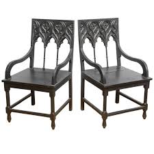 Spanish Gothic Armchairs 1stdibs Com Gothic Chair Chair Antique Chairs