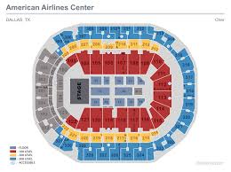 Seating Maps American Airlines Center