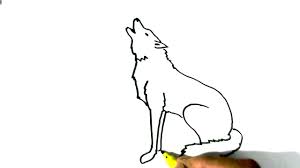 How To Draw Wolf Howling Werewolf Of Fever Swamp Wolf Drawing Easy Wolf Drawing Cute Wolf Drawings