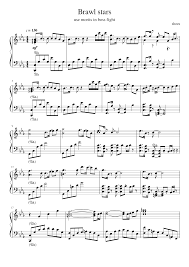Lullaby for a princess animation. Brawl Star Sheet Music For Piano Solo Musescore Com
