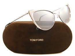 New Tom Ford Sunglasses Tf 304 Silver 16c Grey Cat Eye Nastasya 56mm Tom Ford Sunglasses Tom Ford Glasses Women Tom Ford Glasses