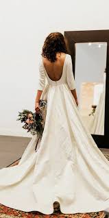 24 Modest Wedding Dresses Of Your Dream Long Sleeve Wedding Dress Simple Wedding Dress Long Sleeve Wedding Dress Low Back