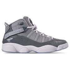 Jordan 6 Rings Black And Blue Nike Men S Air Jordan 6 Rings Basketball Shoes In Grey Size 13 0 Leather Modesens Sneakers Men Fashion Jordan Shoes Girls Jordan Basketball Shoes