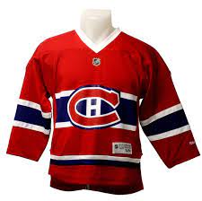 La boutique en ligne des chandails, vêtements, casquettes, tuques et accessoires officielles des canadiens de montréal, du rocket de laval, les expos, impact. Canadiens De Montreal Nouveau Chandail Replique Rouge Imprime Enfant Hockey Repliques Enfants 8 14 Ans