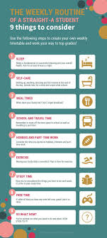 The Weekly Routine Of A Straight A Student With 8 Steps To Create Your Own Best Study Techniques Good Grades Good Study Habits