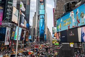 The most recent data from the us energy information administration suggests that the average. Big Bold Wild And Fun Times Square Billboards Entertain A Digital World New York Daily News
