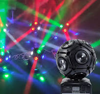 Amazon.com: Luz de escenario 4 en 1 DJ con iluminación de ...