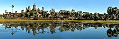 Angkor wat, located in northwest cambodia, is the largest religious structure in the world by land area, measuring 162.6 hectares. Angkor Wikipedia
