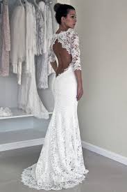 We're dropping the hottest dresses (all with that sleeve action you've been looking for), which will really sleeve you wanting more. Long Sleeve Lace Open Back Mermaid Wedding Dresses 2017 Long Custom W Loverbridal