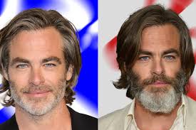 Chris Pine Trimmed His Beard and We Can't Decide Which Look We Like More