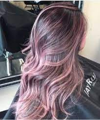 Mom hairstyles trendy hairstyles gray hair highlights natural highlights grey hair inspiration grey hair don't care platinum hair auburn hair dark hair. Black Pink Balayage Pink Balayage Black Hair Balayage Pink Baylage Hair