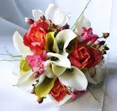 Bulk (with clip or stem). Wholesale Silk Wedding Flowers Supplies The Wedding Specialists Tropical Wedding Flowers Silk Flowers Wedding Flower Bouquet Wedding