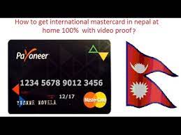 Variable aprs will vary with the market based on the prime rate. How To Get International Mastercard In Nepal At Home With 100 Proof Youtube