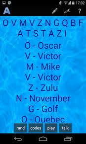 Nato phonetic alphabet is a common name for the international radiotelephony spelling alphabet which assigns code words to the letters of the english alphabet so that critical combinations of letters can be pronounced and understood by those who transmit and receive voice messages. Download Nato Icao Phonetic Alphabet Free For Android Download Nato Icao Phonetic Alphabet Apk Latest Version Apktume Com